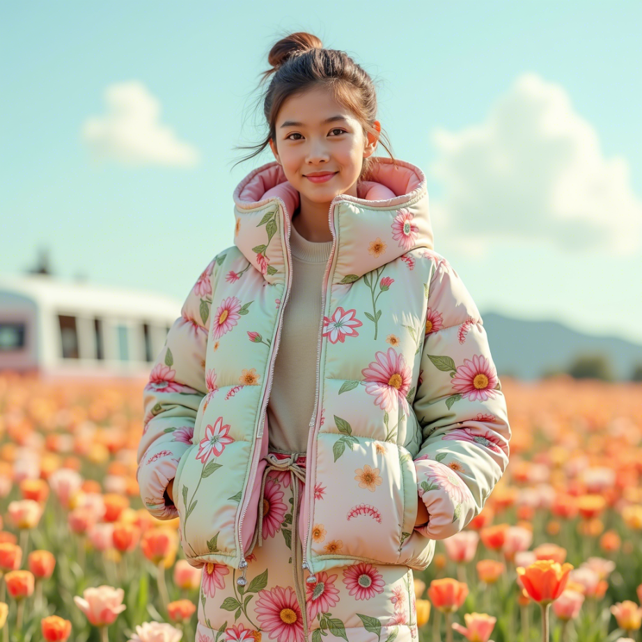 The image features a whimsical and colorful scene